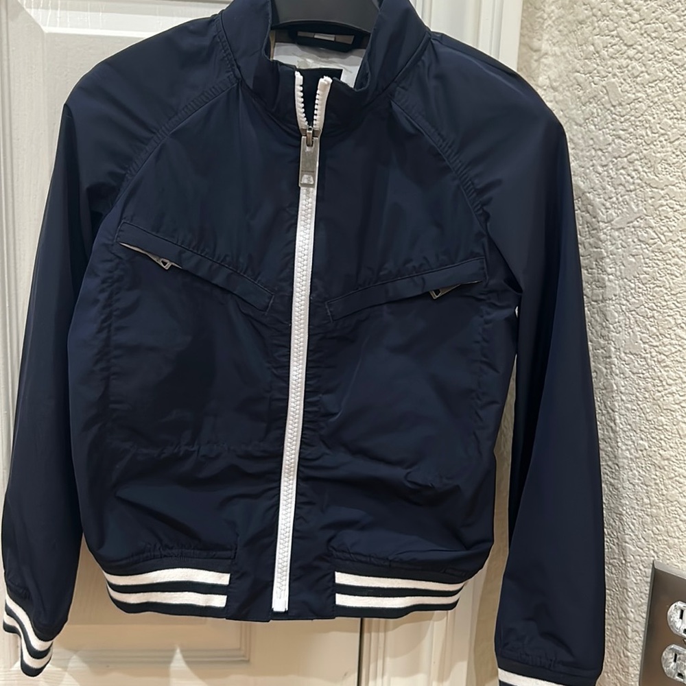 Burberry boy’s bomber Jacket, size 10